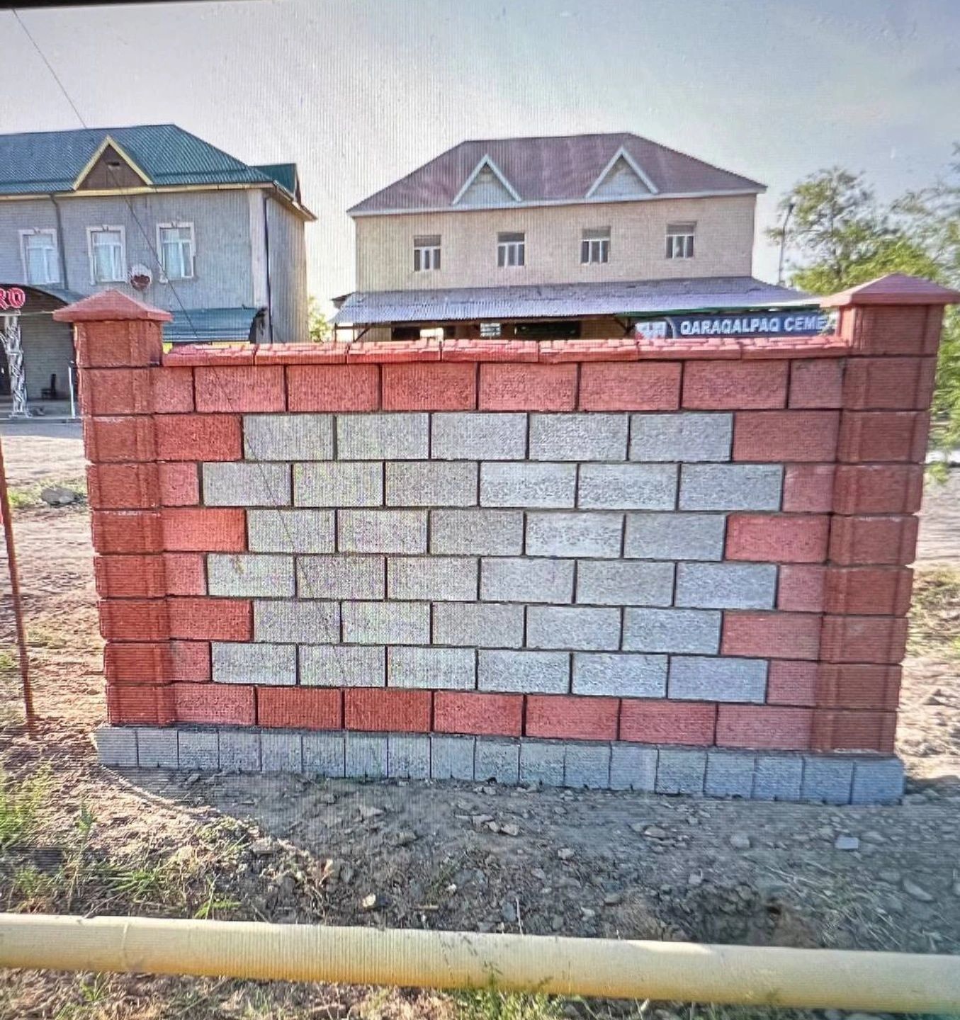 Шлакаблок. 20×40
