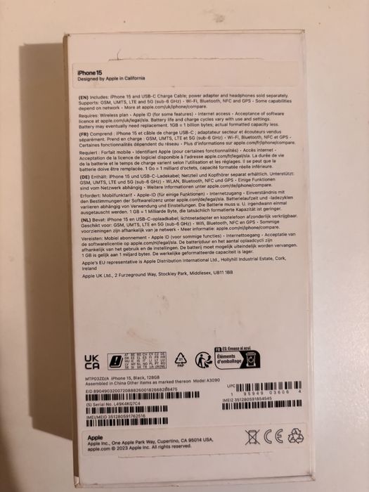 Iphone 15 перфектен в гаранция още 1 година
