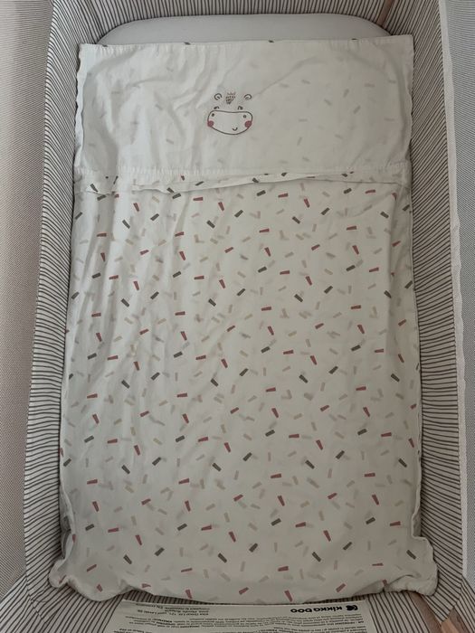 Бебешка кошара KikkaBoo - Nanna, Pink Wood
