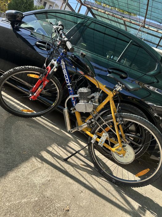 Веломотор (колело/велосипед 26”) с нов двигател Тайга – 80сс