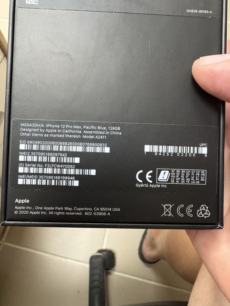 iPhone 12 Pro Max 128gb - комплект, отличен