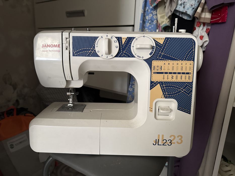 тігін машина Janome өте жақсы жағдайда!