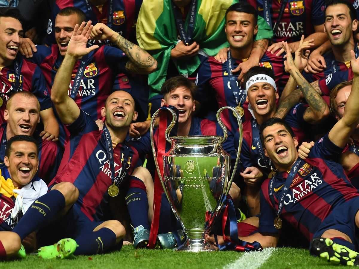 шампионска тениска Barcelona 2015 Leo Messi