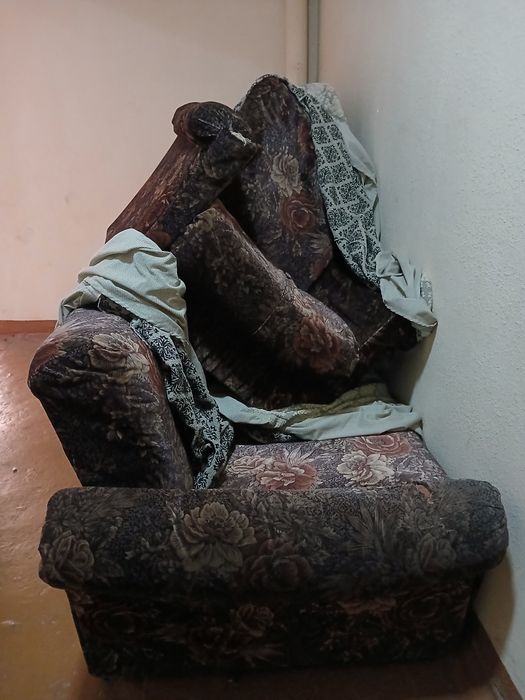 Складной диван/кровать + кресло/ divan va kreslo