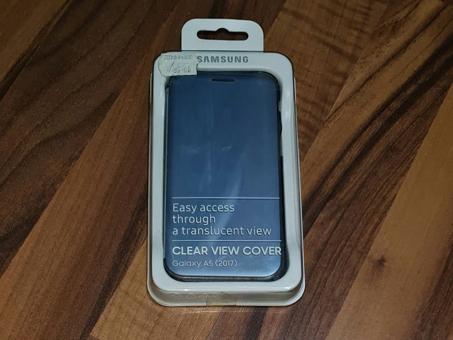 Husa SH flip smart activa originala Samsung Clear View Cover A5 2017