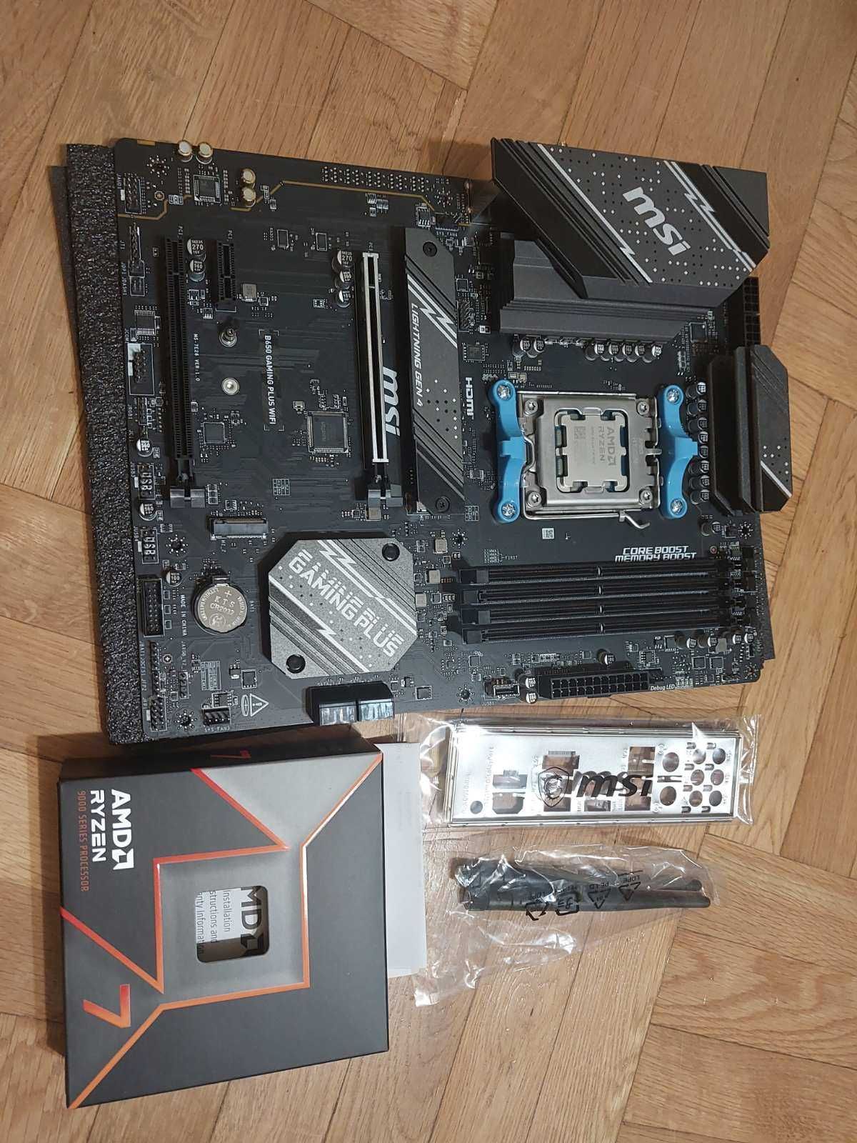AMD Ryzen 7 9700X + MSI B650 Gaming Plus Wi-Fi, AM5