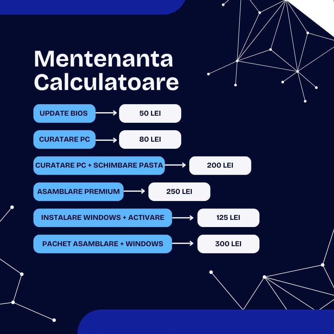 Asamblare/Mentenanta/Instalare Windows