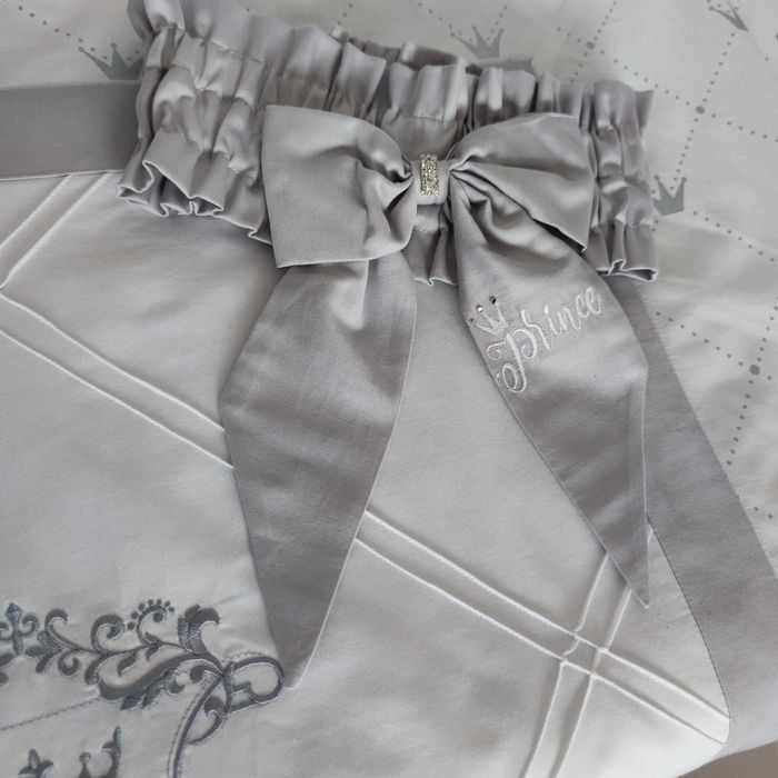 Бебешки спален комплект с обиколник за кошара 60/120 + подарък