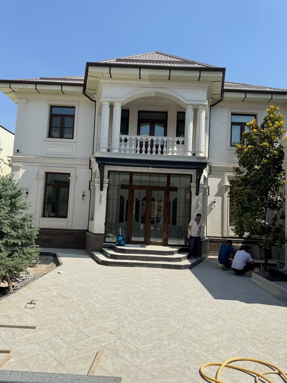 Травертин  фасад