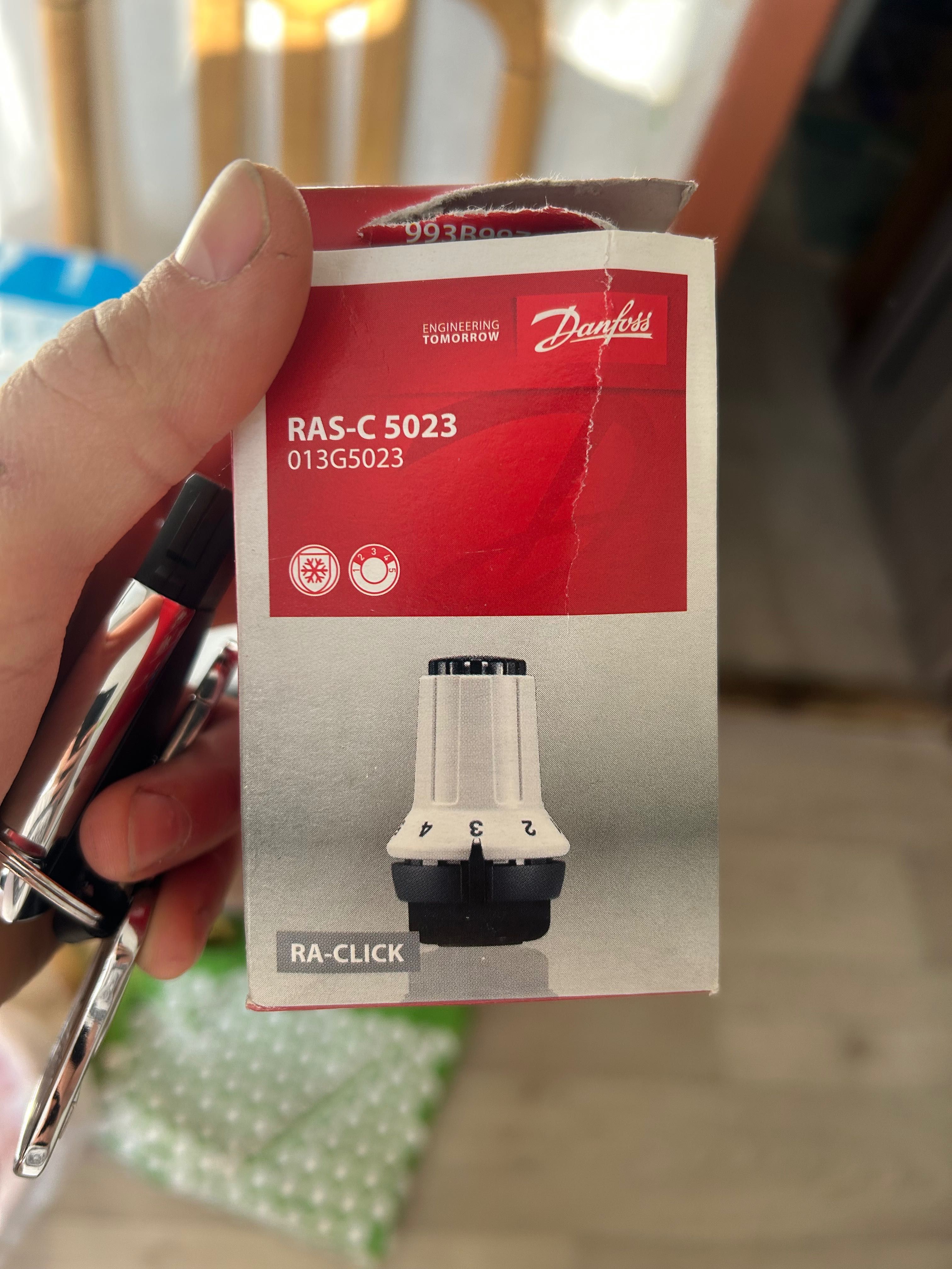 Danfoss термоголовка жидкостная