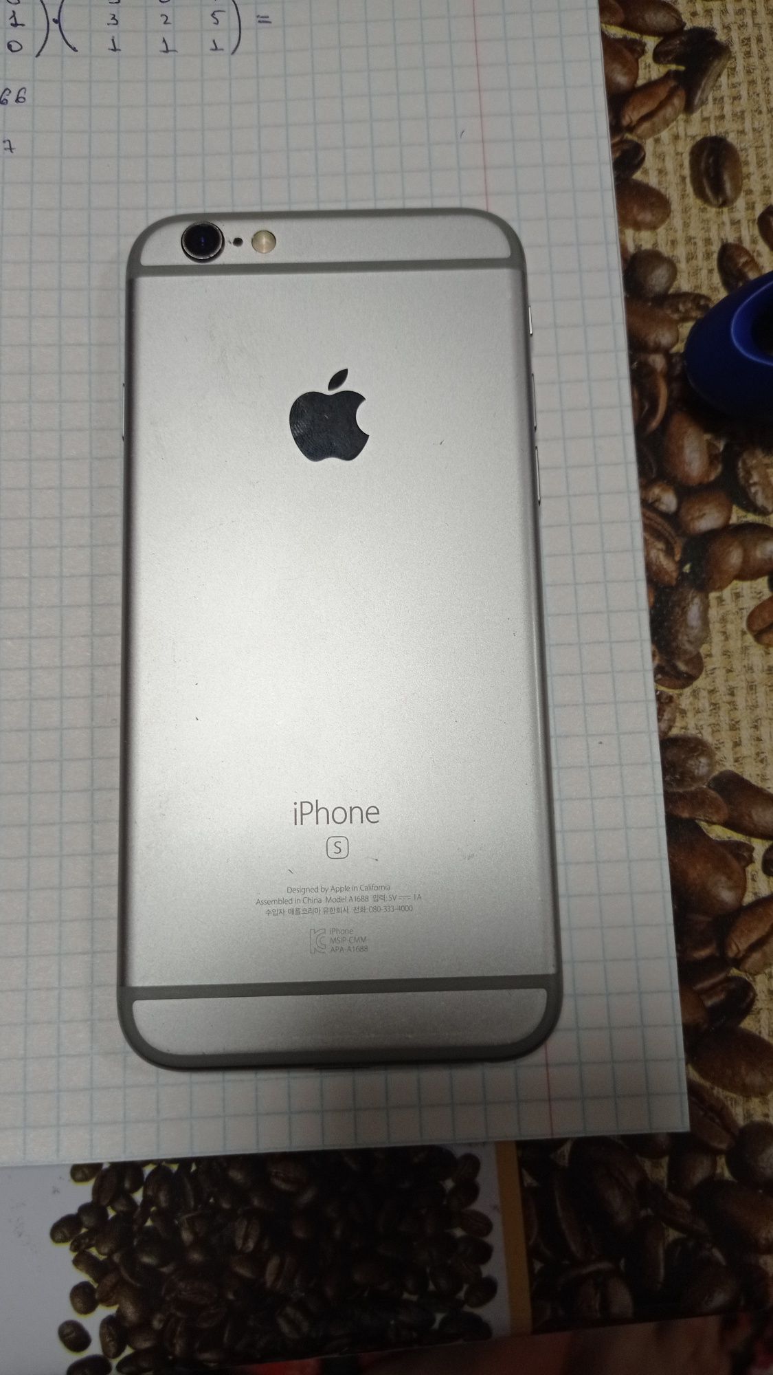 iPhone 6 s  xotira 32 yomkis 100%