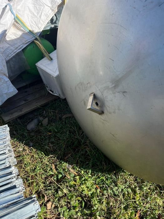 Bazin inox alimentar 3 tone lungime 2,30 metri  pe 1,35 lățime