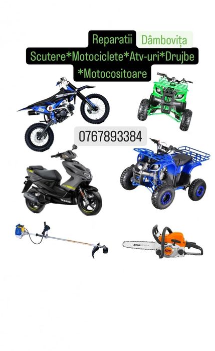 Reparații Motociclete Atv-uri