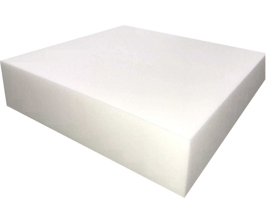 Burete dens pentru tapiterie, Poliuretan 50x50cm, grosime 7 cm. NOU!