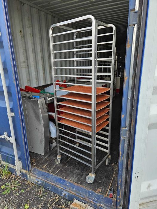 Carucioare din inox cu roti second hand