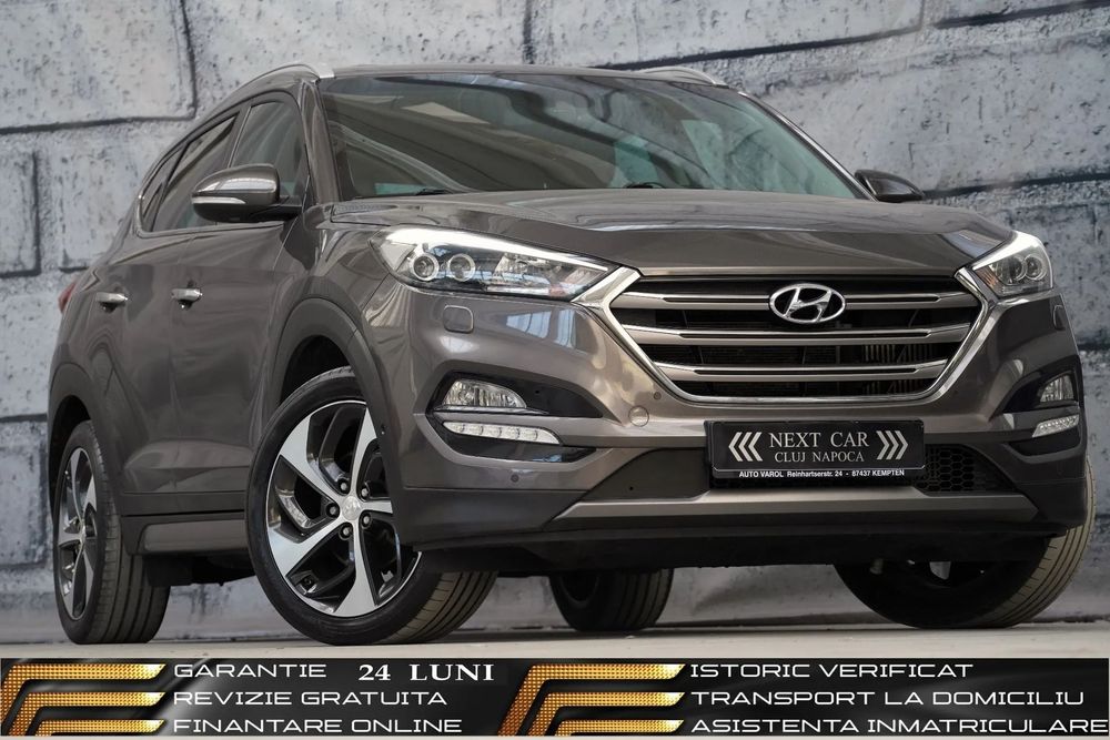 Hyundai Tucson GARANTIE 24 LUNI*RATE*4x4*Benzina+GAZ*177Cp*Automata*Navi*Camera