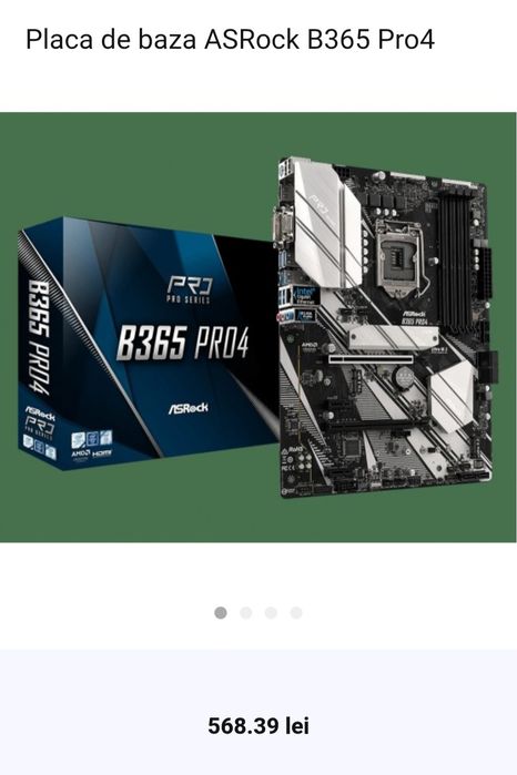 Placa de baza Asrok B365 Pro4