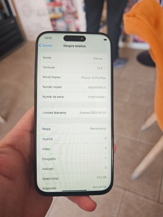 Oferta! Iphone 16 pro max 512gb