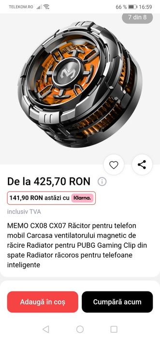 Cooler telefon Memo CX-08