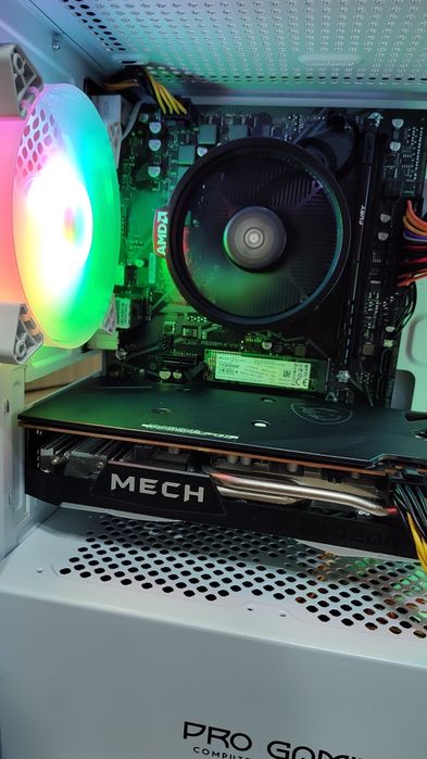 Pc gaming nou Rx 6600/Ryzen 5 5600/16gb ram Gta V Fortnite Cs 2