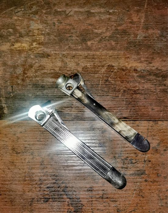 Резачка Солинген за пури месинг дръжка от кокал рог SOLINGEN