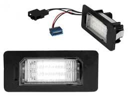 Kit 2 lampi led numar Audi si Volkswagen