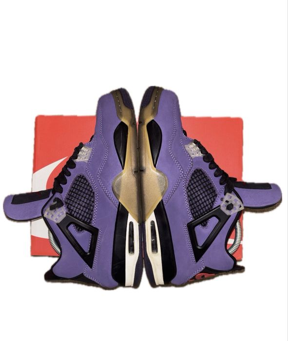 Travis Scott x Air Jordan 4 “Purple Suede” – Family & Friends