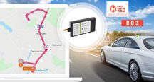 Трекер на магните, трекер с блокировкой, контроль водителя установка