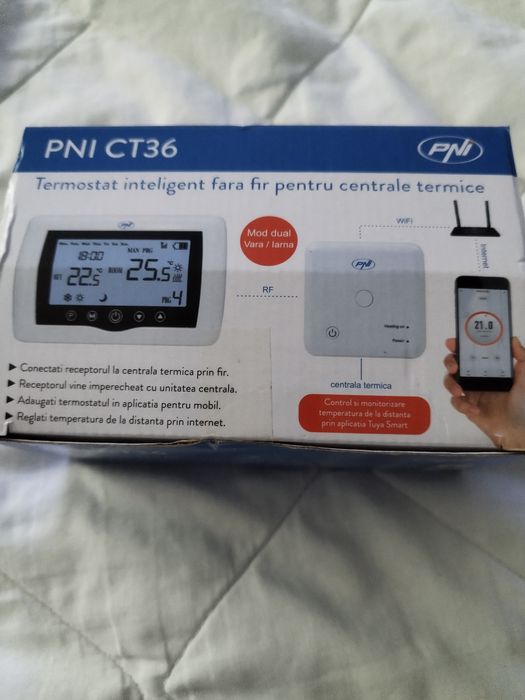 Termostat wifi inteligent