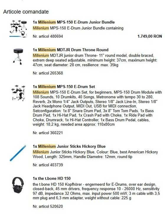 tobe Millenium MPS 150