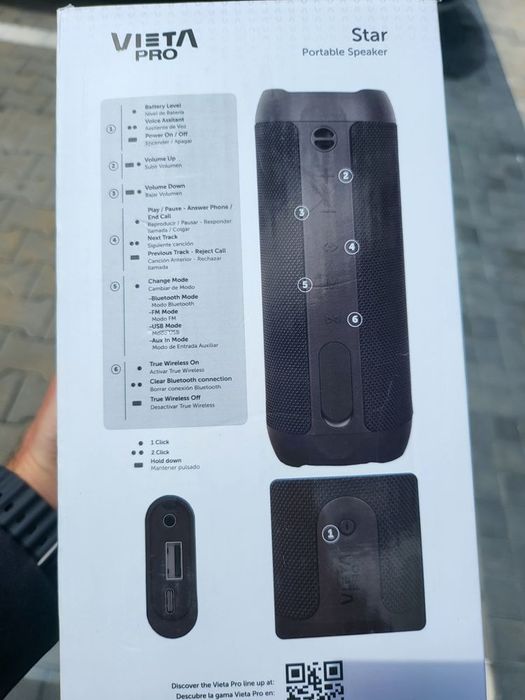 Boxa portabila vieta pro 40w