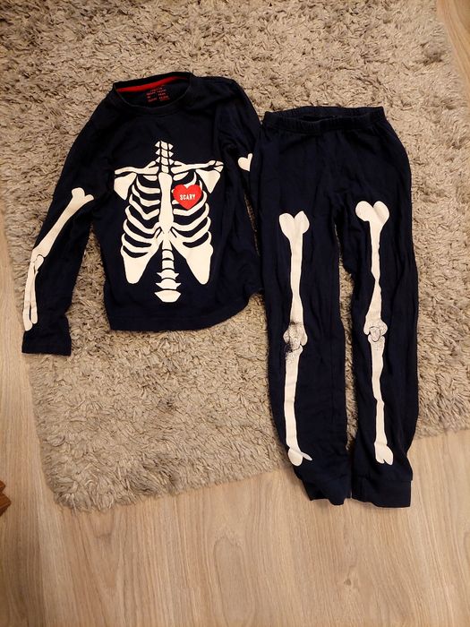 Pijama copii schelet