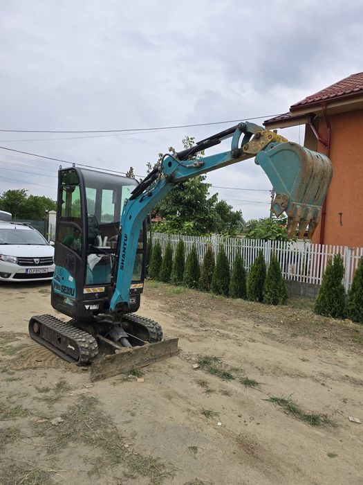 Excavator Shantui SE20U 2 tone