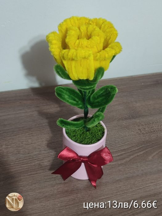 Ръчно изработени цветя!!!