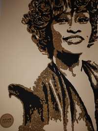 Tablou Whitney Houston format A3
Pictat manual in stilul pop art.
Ram