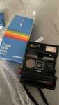 Vand camera foto vintige POLAROID 600 plus cutie cu set de poze