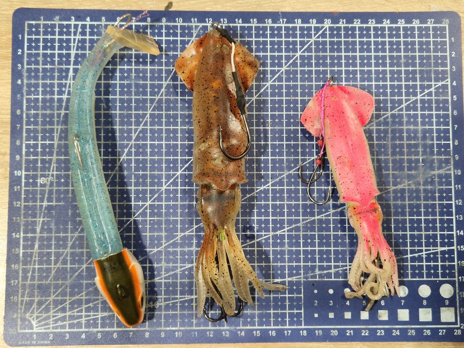 Силикони за тежък морски джиг. Fiiish savage gear Squid 130-250gr. hea