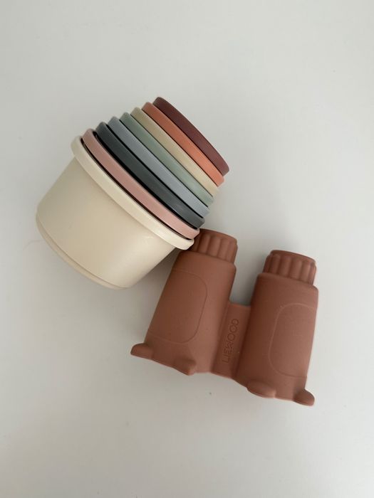 Кула за подреждане Mushie / детски Бинокъл LIEWOOD