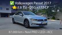 Volkswagen Passat 2017, 1.8 TSI 177 CP, DSG, Sedan, Navi PRO, ACC, LED