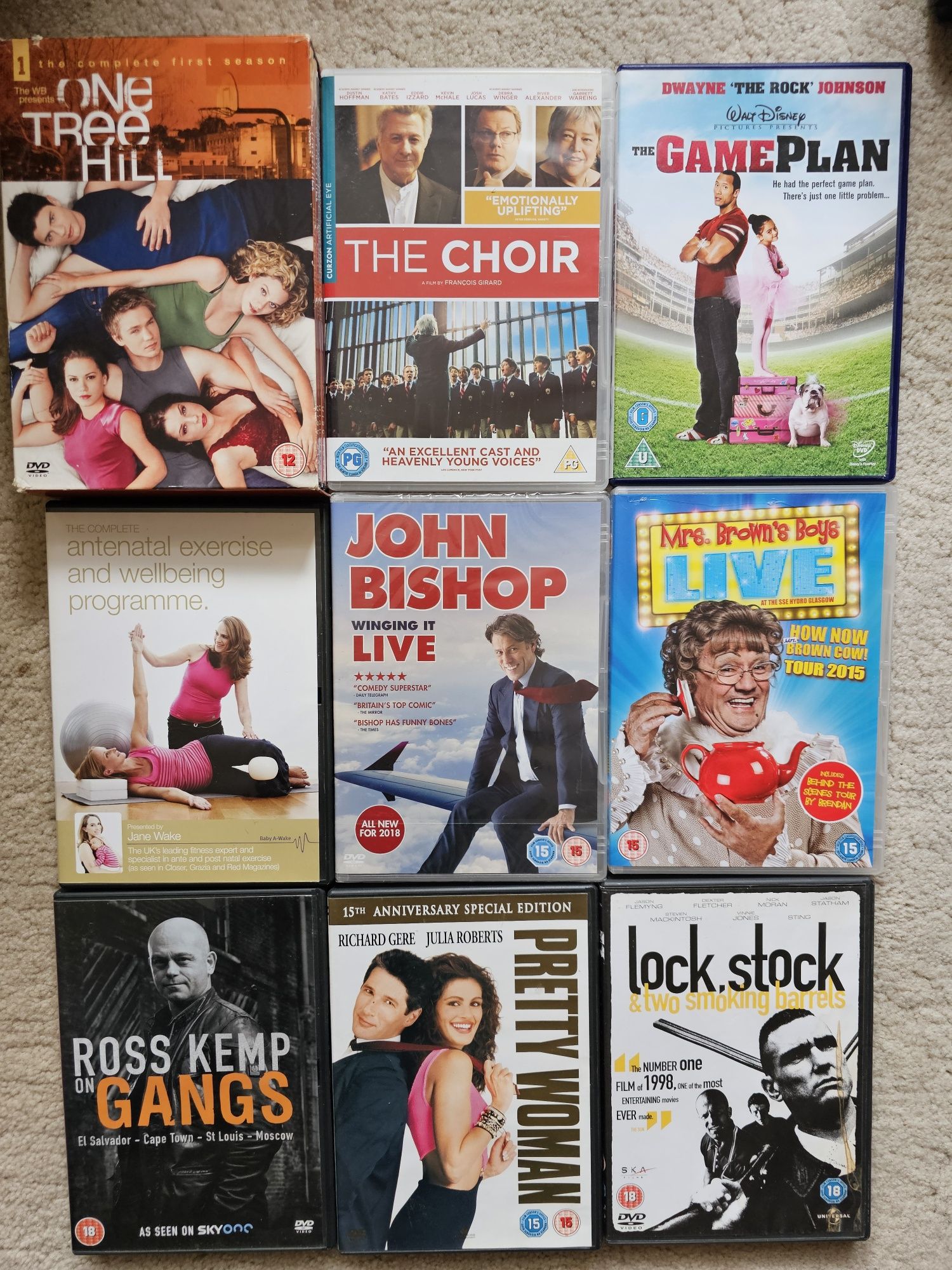 Оригинални DVD на Английски език от лична колекция