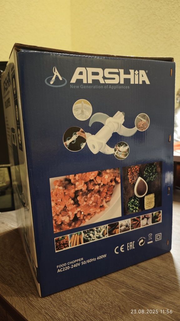 Новый чопер Food chopper Arshia