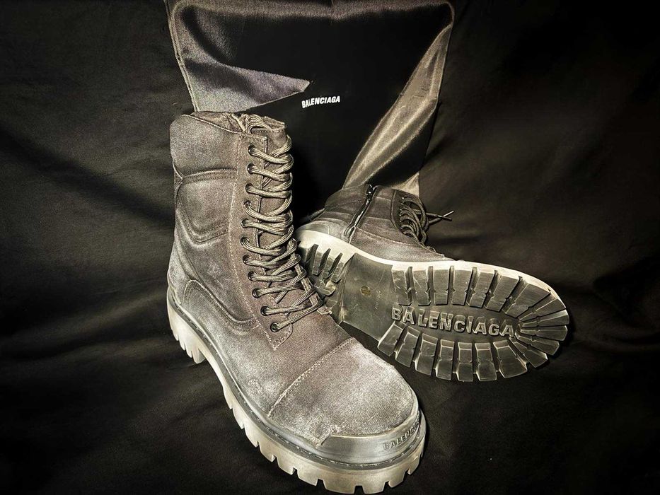 Balenciaga Combat Strike Boots EU44/Баленсиага Комбат Страйк