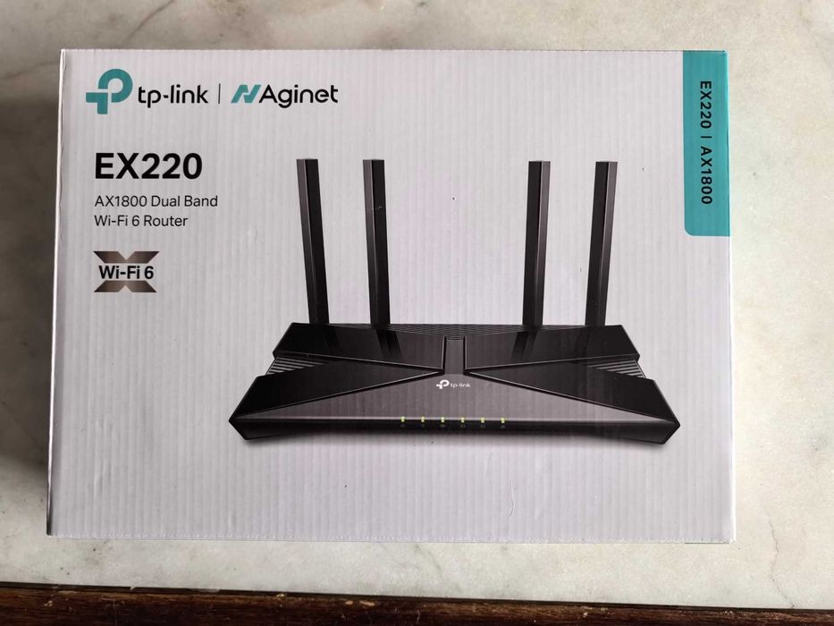 Рутер TP-Link EX220 AX1800 Dual-Band Wi-Fi 6