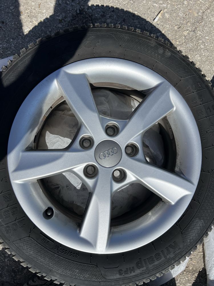 Джанти Audi A3, 16”, 5х112, 57.1 + зимни гуми