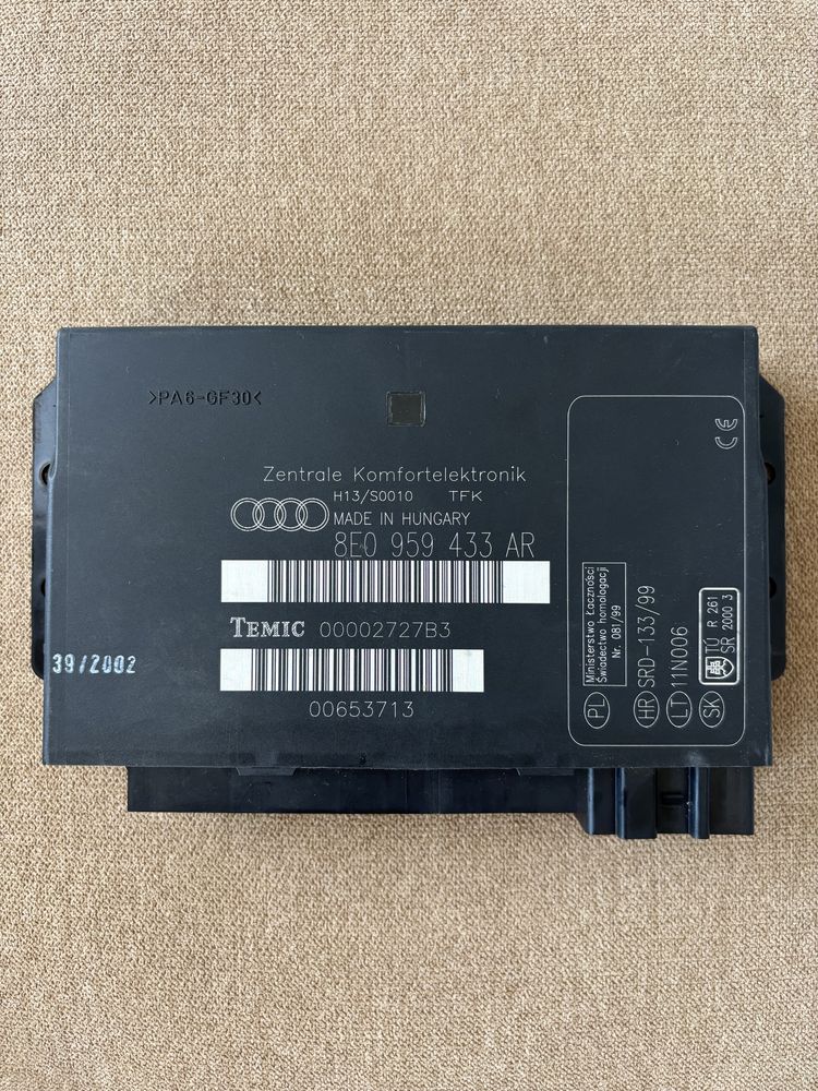 Комфорт модул Audi A4 B6