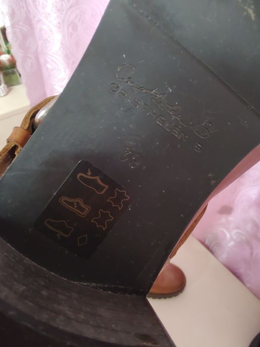 Vând cizme Cristhelen B piele naturală- mărimea 39