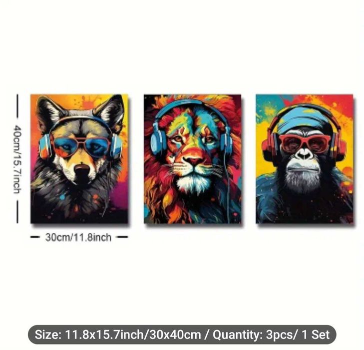 Фънки модерен постер