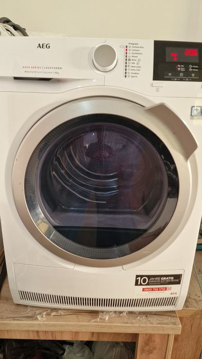 Сушилня AEG термопомпа 8 кг Series 8000