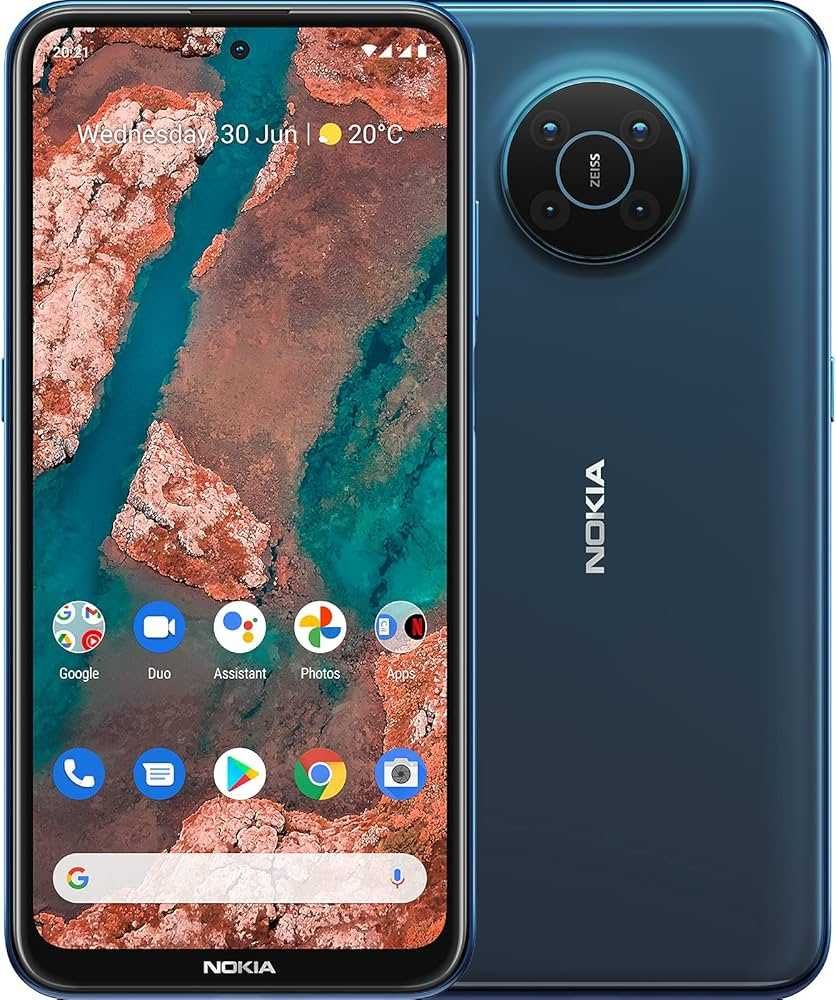 Nokia X20, Dual SIM, 128GB, 6GB RAM, 5G, Nordic Blue