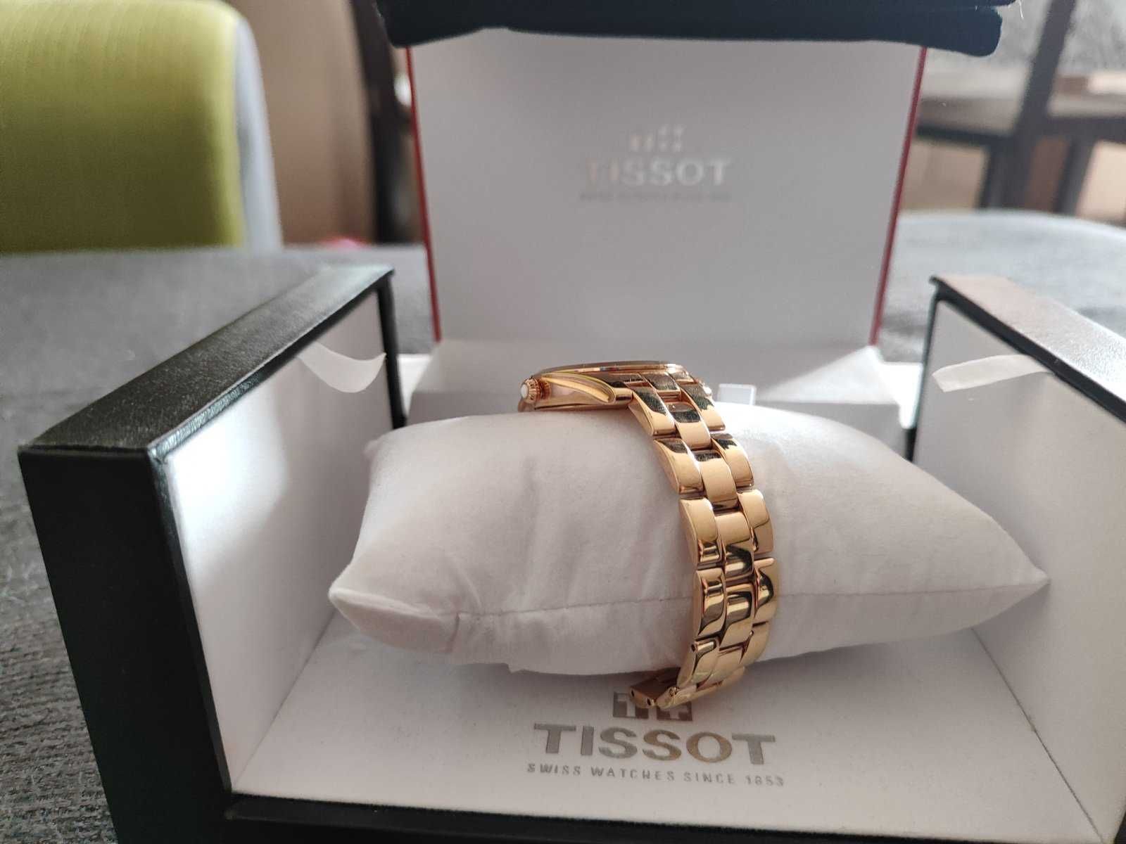 Tissot T-Wawe, златен дамски